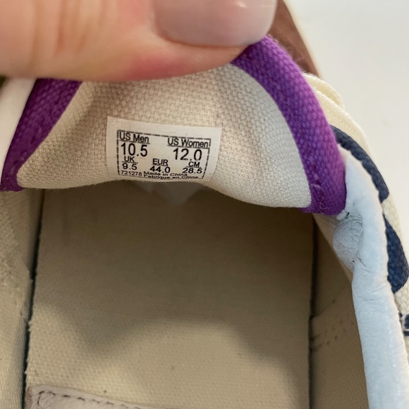 Old Skool Van's multicolor/design Size Men's 10.5 / Women's 12 - Picture 7 of 9